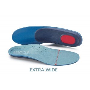 H480-27W: PREMIUM Full-Length Orthotic Insoles with Arch Support, 3mm Thick Padding, EXTRA WIDE