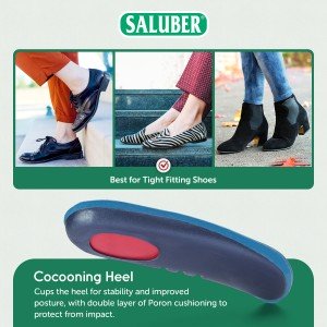 H482-46: PREMIUM 3/4 Length Orthotic Insoles with Arch Support and Metatarsal Pad, 3mm Thick Padding