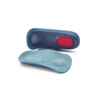 H482-46: PREMIUM 3/4 Length Orthotic Insoles with Arch Support and Metatarsal Pad, 3mm Thick Padding