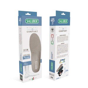 H485-27: COMFORT Full-Length Orthotic Insoles with Arch Support, Extra-Thick 5mm Padding