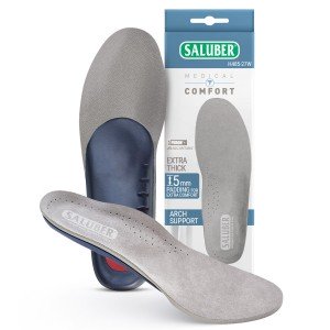H485-27W: COMFORT Full-Length Orthotic Insoles with Arch Support, Extra-Thick 5mm Padding - EXTRA WIDE
