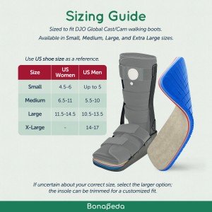 FORS™-15 Offloading Insole, fits "DJO MaxTrax" CAM Boots*