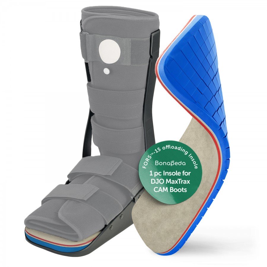 FORS™-15 Offloading Insole, fits "DJO MaxTrax" CAM Boots*